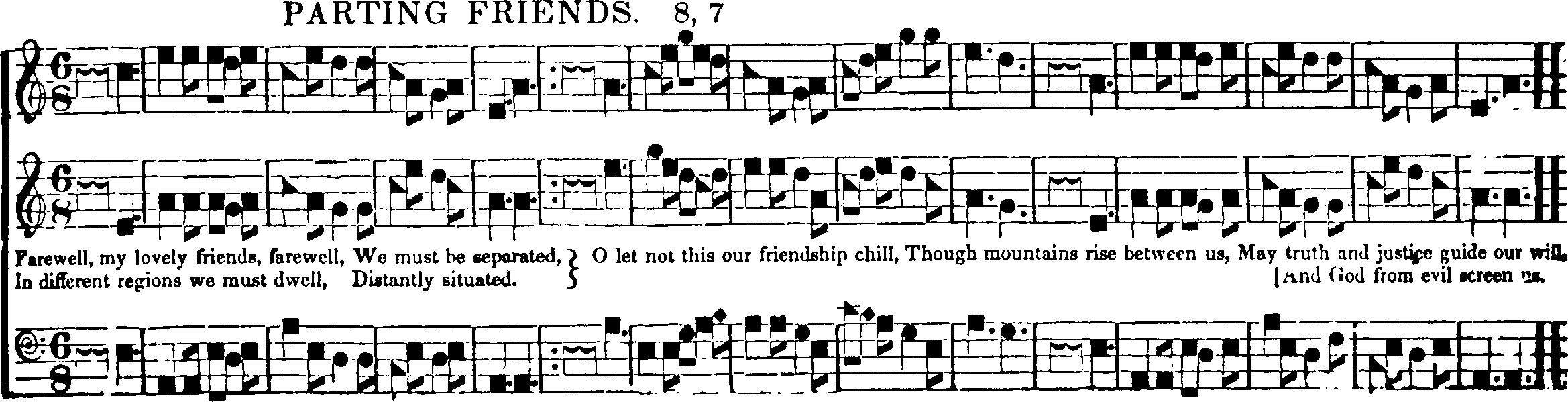 The Southern Harmony, and Musical Companion (New ed. thoroughly rev. and much enl.) page 108