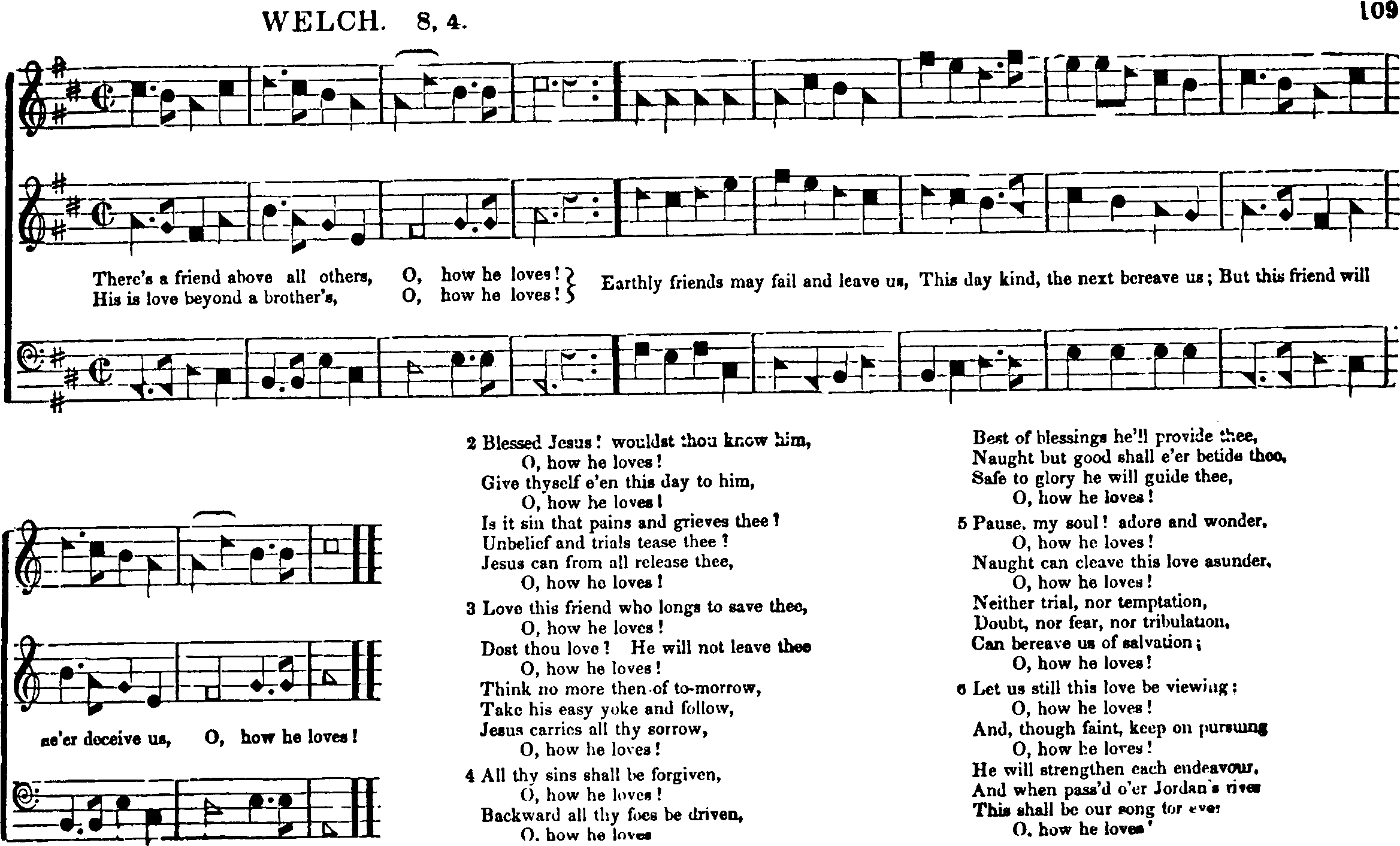 The Southern Harmony, and Musical Companion (New ed. thoroughly rev. and much enl.) page 285