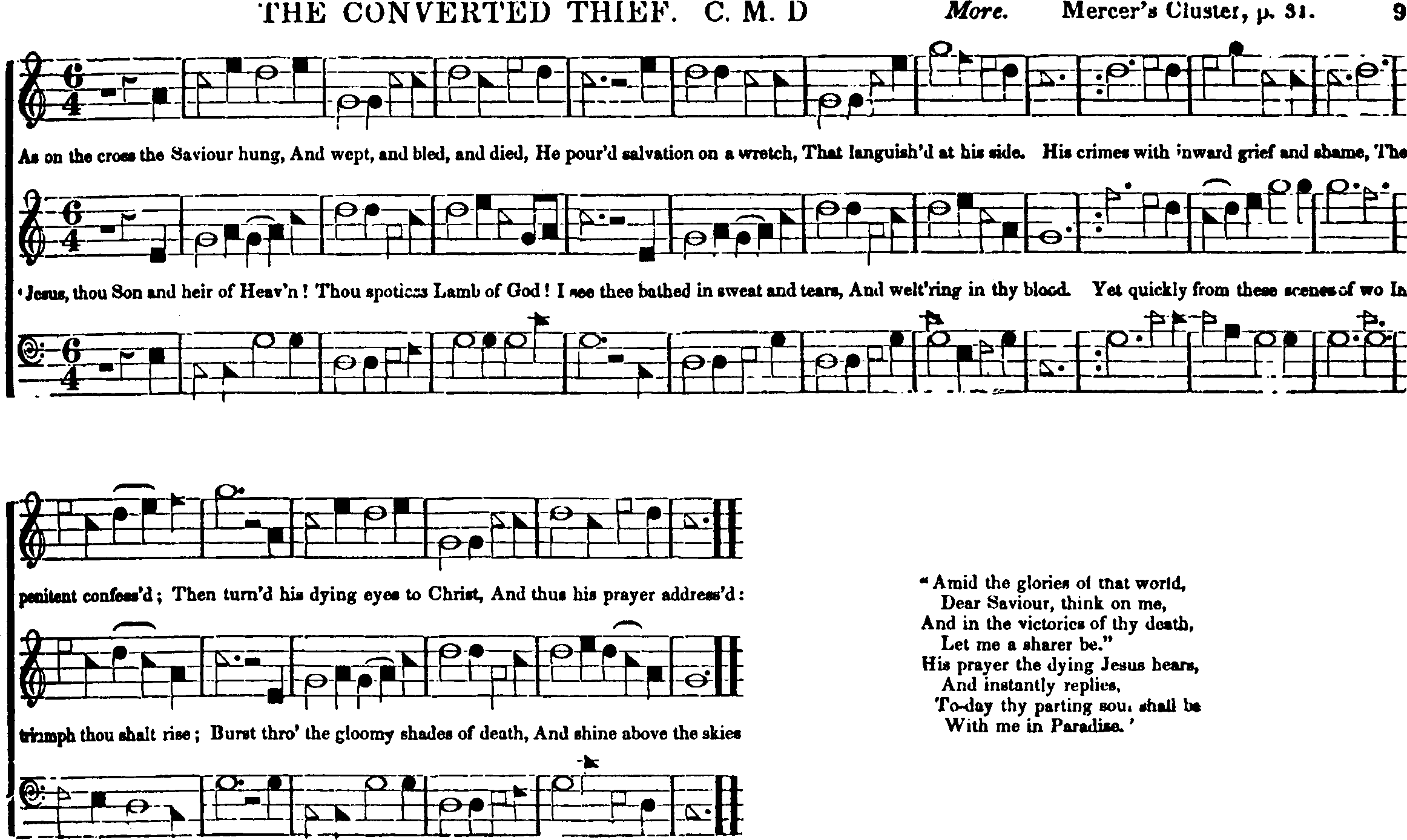 The Southern Harmony, and Musical Companion (New ed. thoroughly rev. and much enl.) page 30
