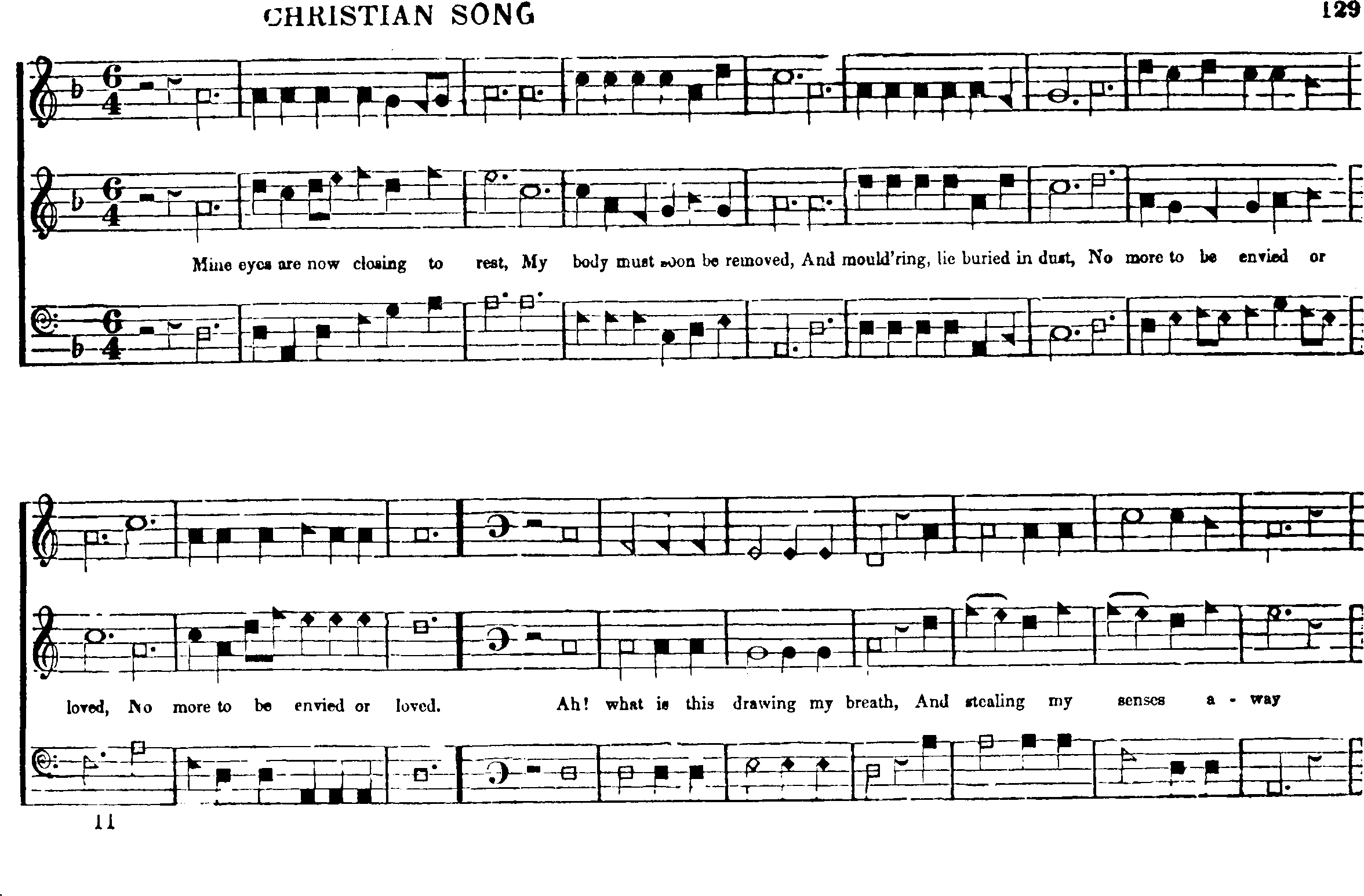 The Southern Harmony, and Musical Companion (New ed. thoroughly rev. and much enl.) page 324