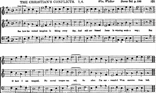 The Southern Harmony, and Musical Companion (New ed. thoroughly rev. and much enl.) page 327