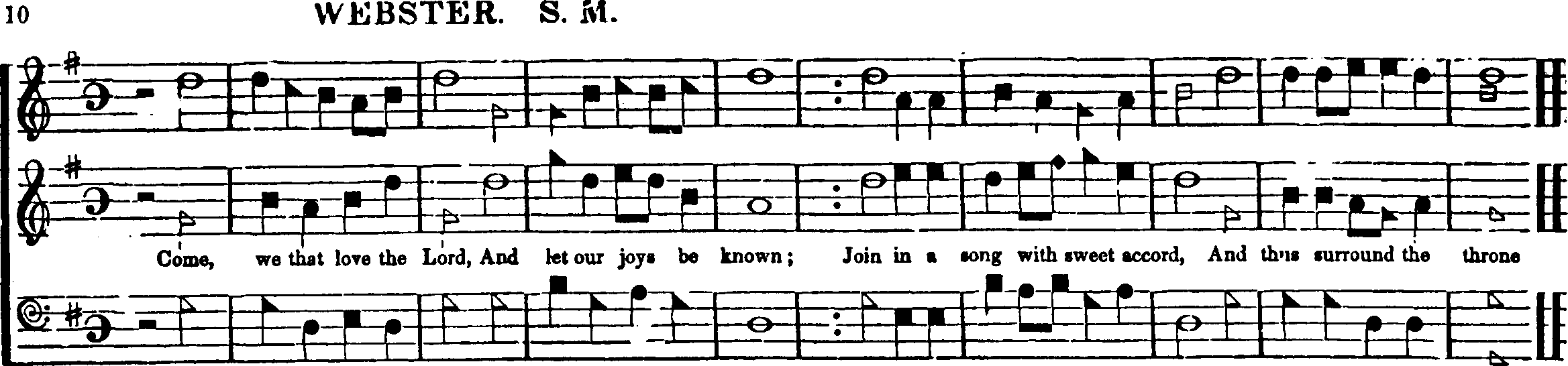 The Southern Harmony, and Musical Companion (New ed. thoroughly rev. and much enl.) page 34