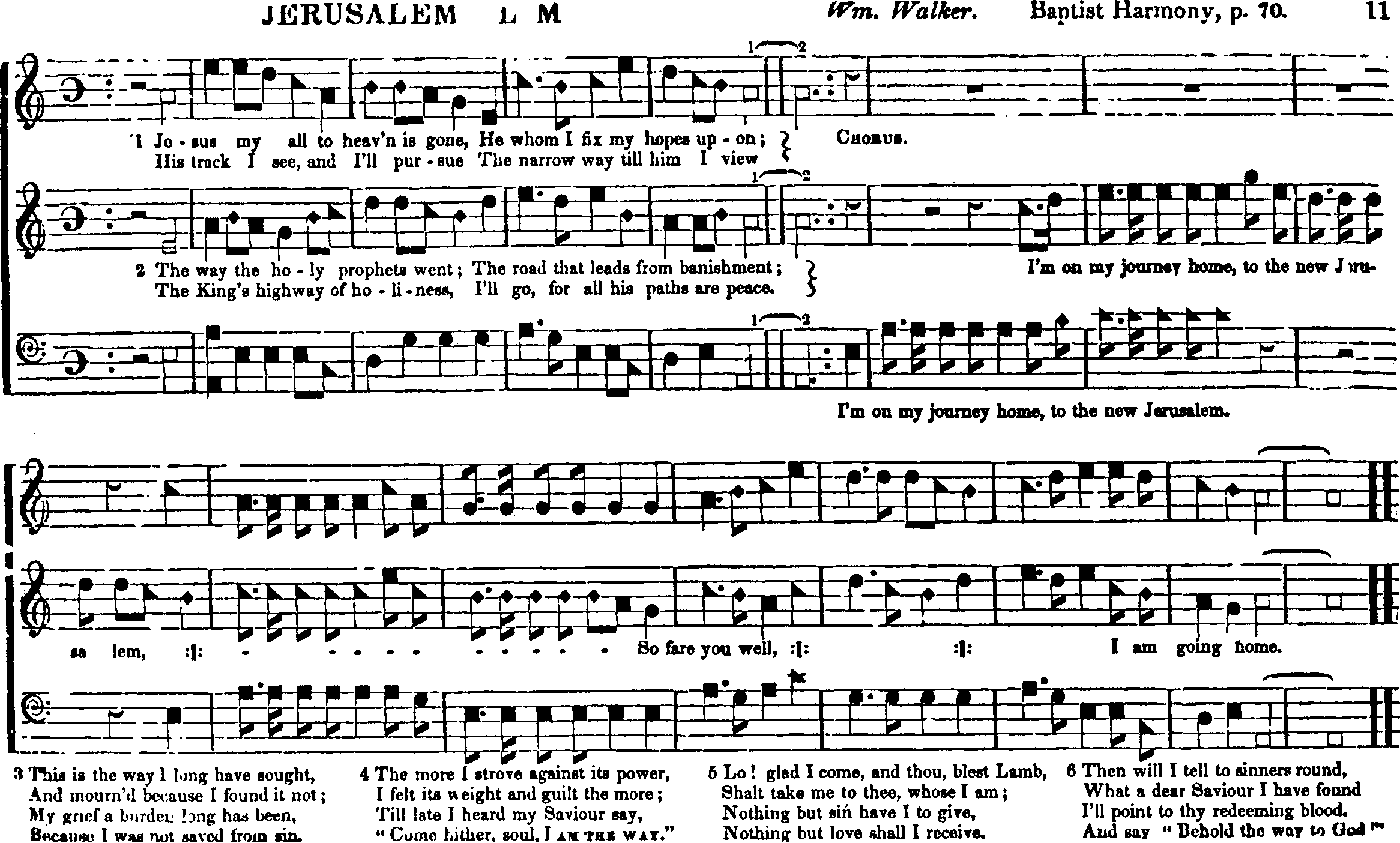 The Southern Harmony, and Musical Companion (New ed. thoroughly rev. and much enl.) page 36