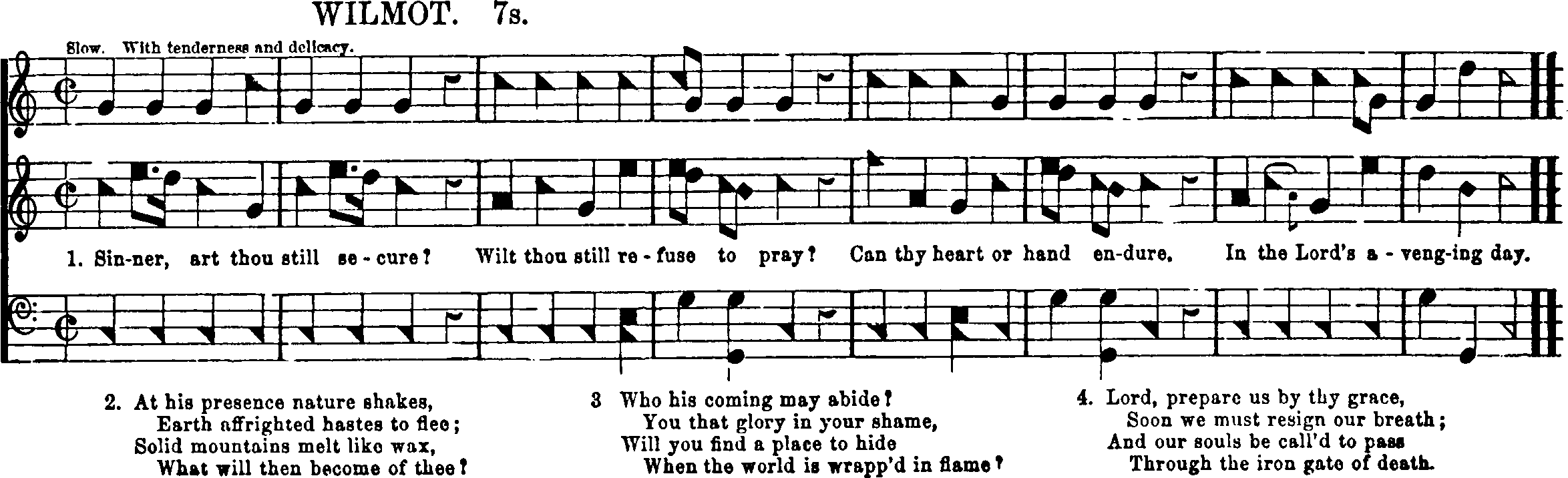 The Southern Harmony, and Musical Companion (New ed. thoroughly rev. and much enl.) page 399
