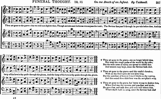 The Southern Harmony, and Musical Companion (New ed. thoroughly rev. and much enl.) page 521