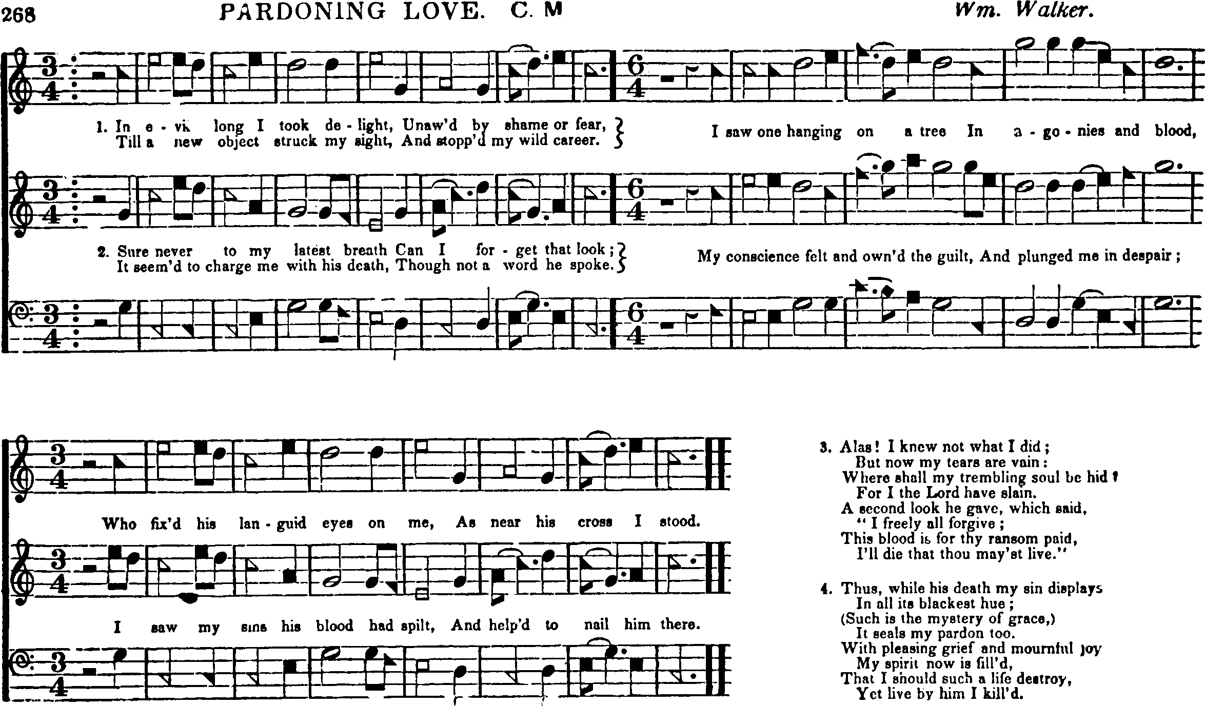 The Southern Harmony, and Musical Companion (New ed. thoroughly rev. and much enl.) page 542