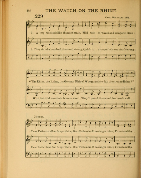 The School Hymnary: a collection of hymns and tunes and patriotic songs for use in public and private schools page 162