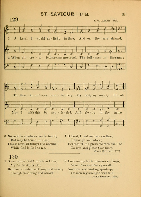 The School Hymnary: a collection of hymns and tunes and patriotic songs for use in public and private schools page 87