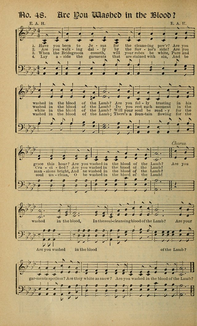 Sweet Harmonies: a new song book of gospels songs for use in revivals and all religious gatherings, sunday-schools, etc. page 36