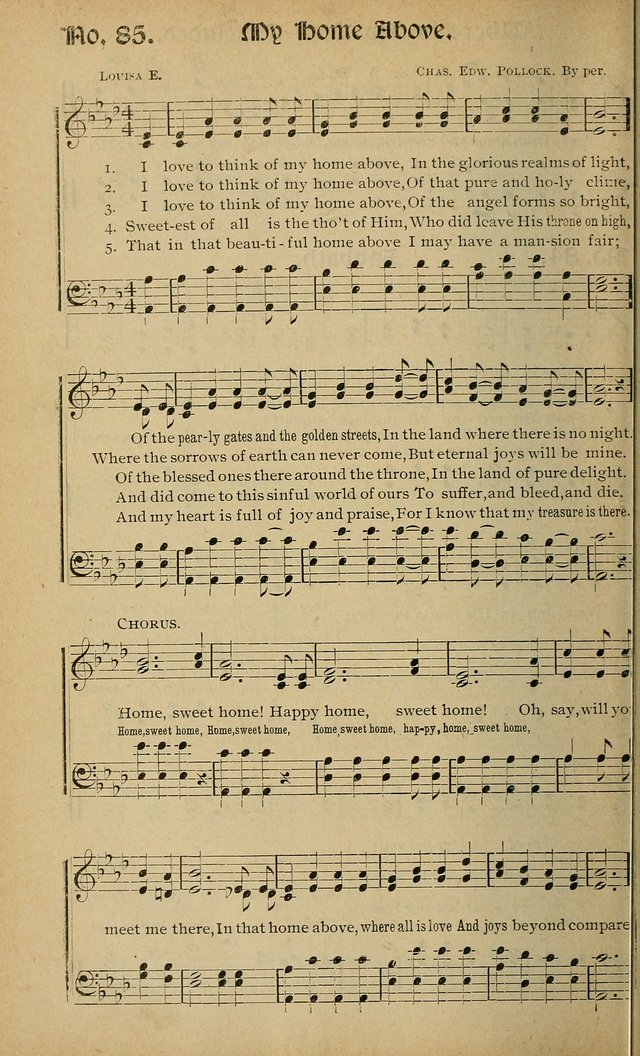 Sweet Harmonies: a new song book of gospels songs for use in revivals and all religious gatherings, sunday-schools, etc. page 70