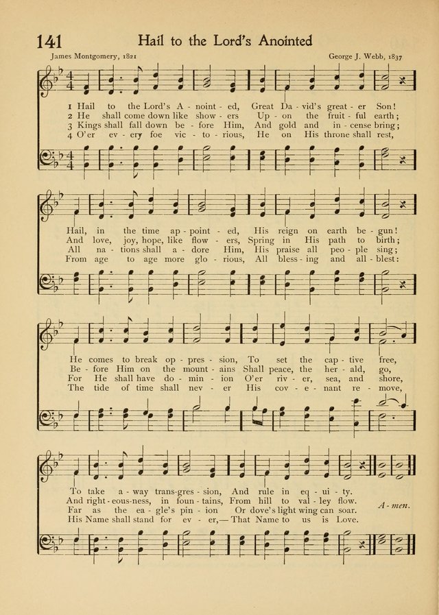 The School Hymnal page 145