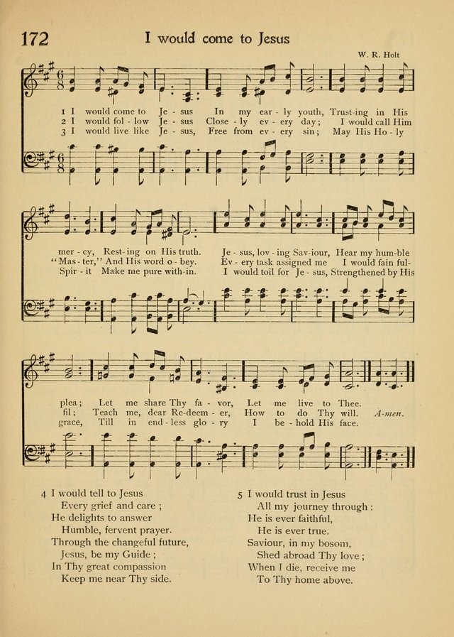 The School Hymnal page 174