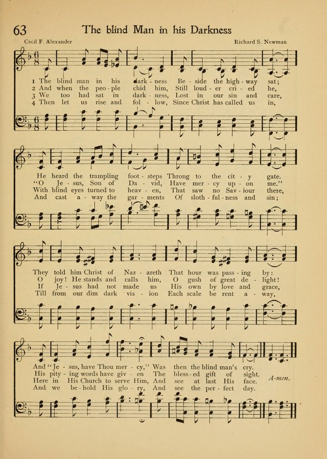 The School Hymnal page 74