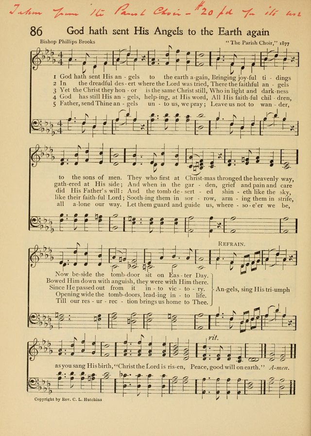 The School Hymnal page 95