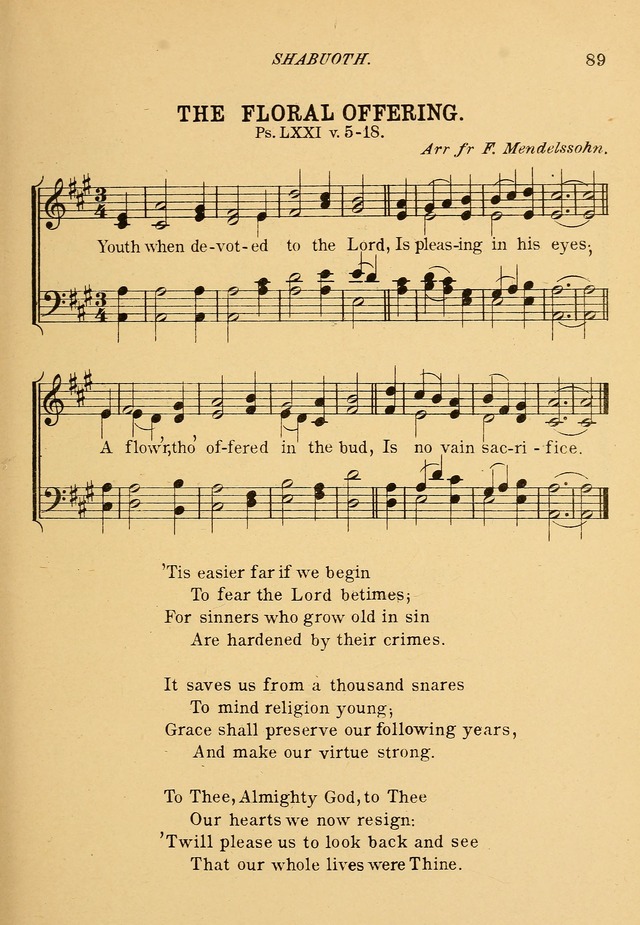 The Service Hymnal with an introductory service page 90