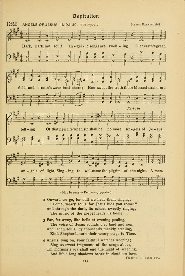 The School Hymnal: a book of worship for young people page 111