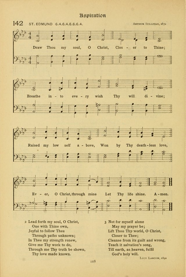 The School Hymnal: a book of worship for young people page 118