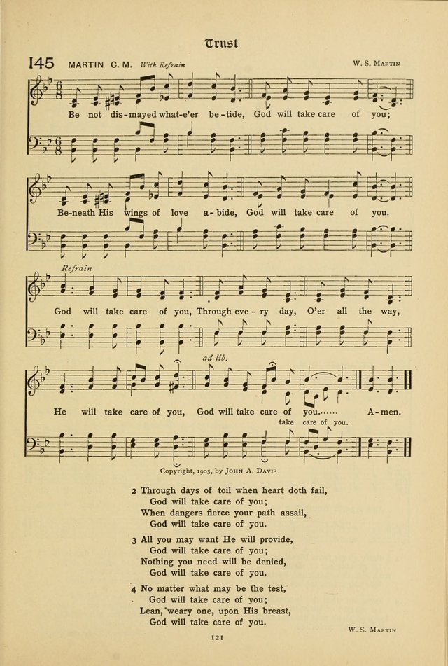 The School Hymnal: a book of worship for young people page 121