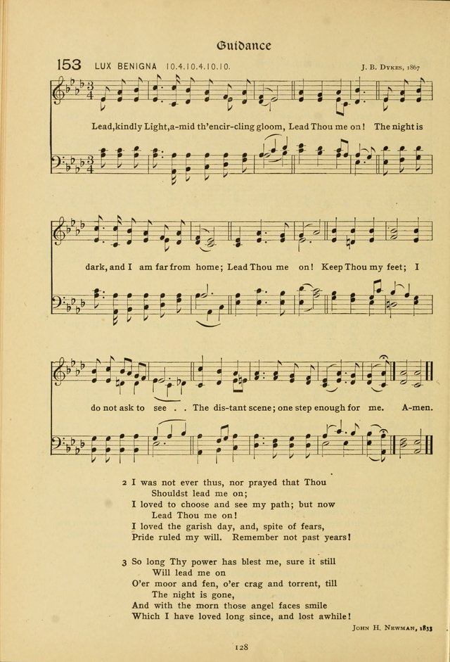 The School Hymnal: a book of worship for young people page 128