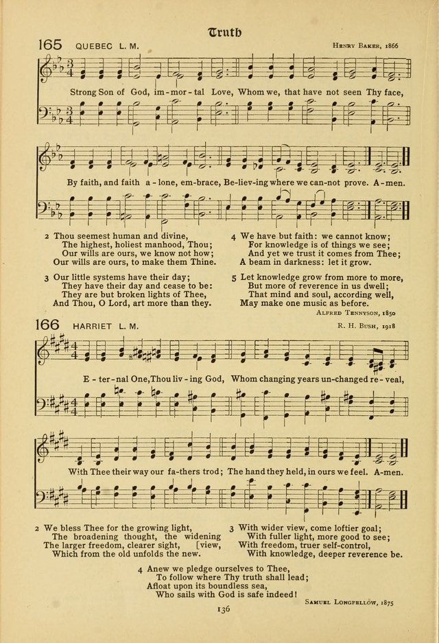 The School Hymnal: a book of worship for young people page 136
