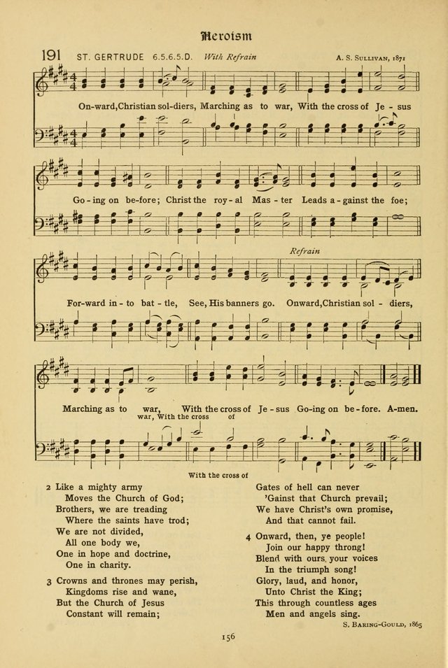 The School Hymnal: a book of worship for young people page 156
