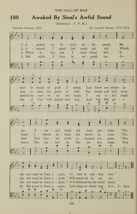 Service Hymnal: with responsive readings, appropriate for all Protestant religious activities page 132