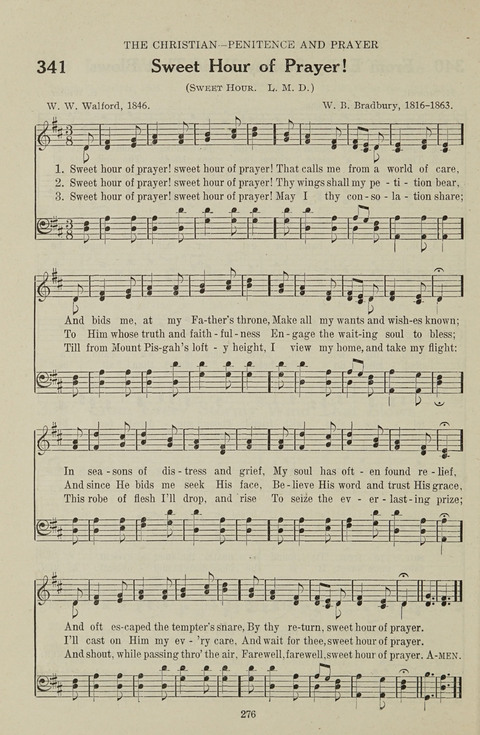 Service Hymnal: with responsive readings, appropriate for all Protestant religious activities page 268
