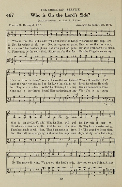 Service Hymnal: with responsive readings, appropriate for all Protestant religious activities page 388