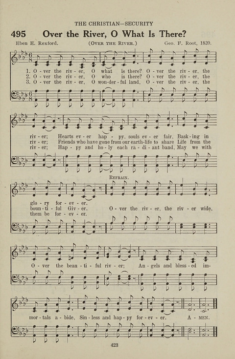 Service Hymnal: with responsive readings, appropriate for all Protestant religious activities page 415