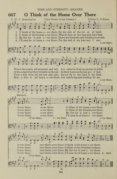 Service Hymnal: with responsive readings, appropriate for all Protestant religious activities page 516