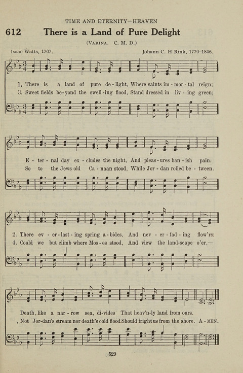 Service Hymnal: with responsive readings, appropriate for all Protestant religious activities page 521