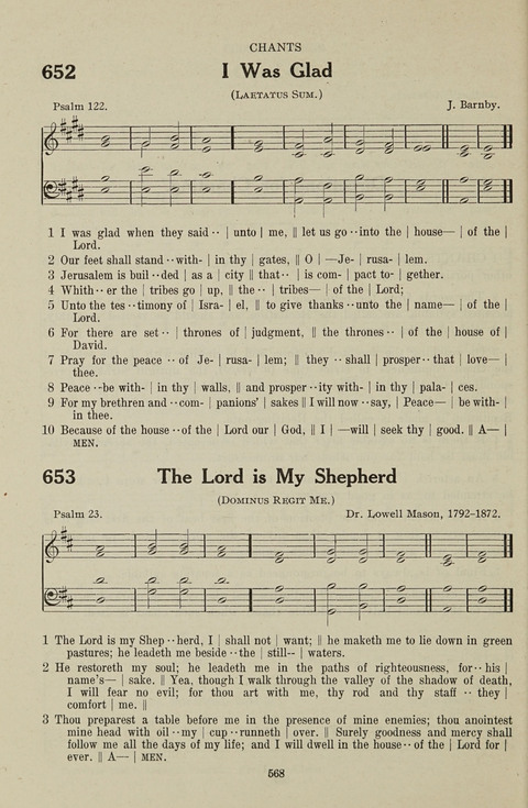 Service Hymnal: with responsive readings, appropriate for all Protestant religious activities page 560