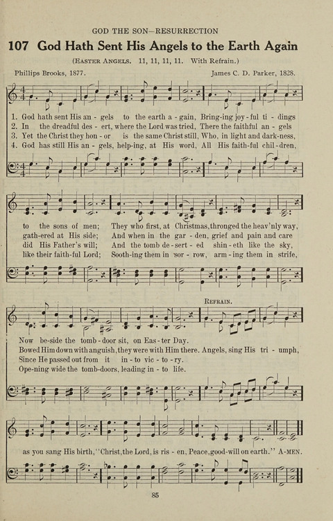 Service Hymnal: with responsive readings, appropriate for all Protestant religious activities page 77