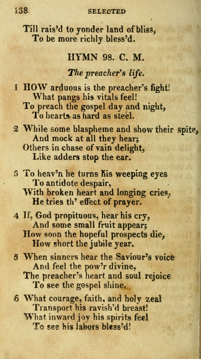 A Selection of Hymns, from the Best Authors page 142