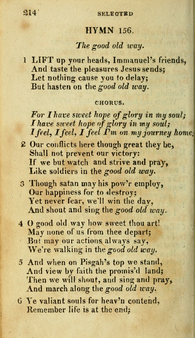 A Selection of Hymns, from the Best Authors page 222