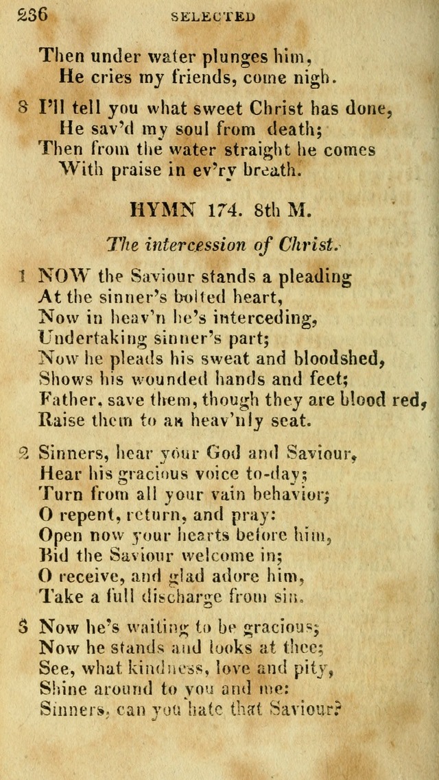 A Selection of Hymns, from the Best Authors page 244