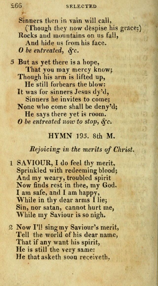 A Selection of Hymns, from the Best Authors page 274