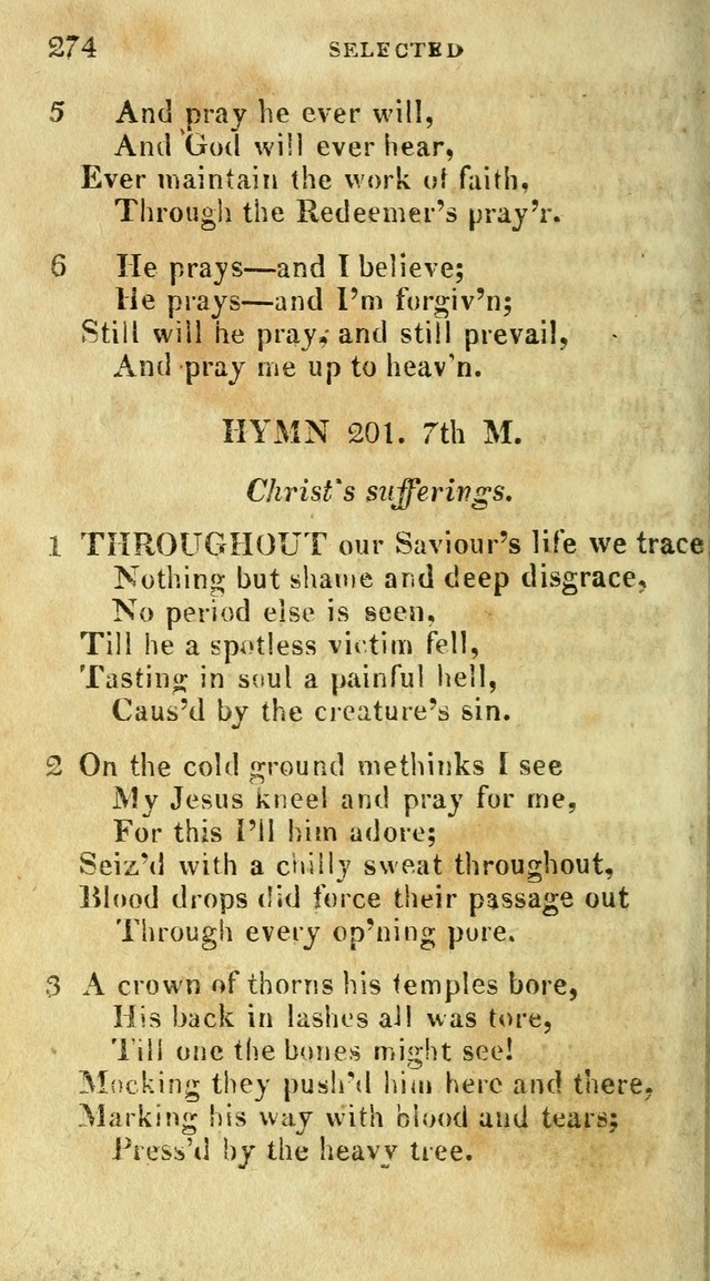 A Selection of Hymns, from the Best Authors page 282