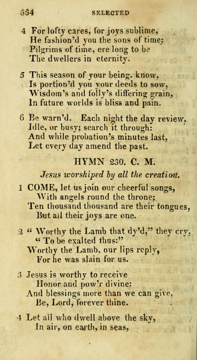 A Selection of Hymns, from the Best Authors page 390
