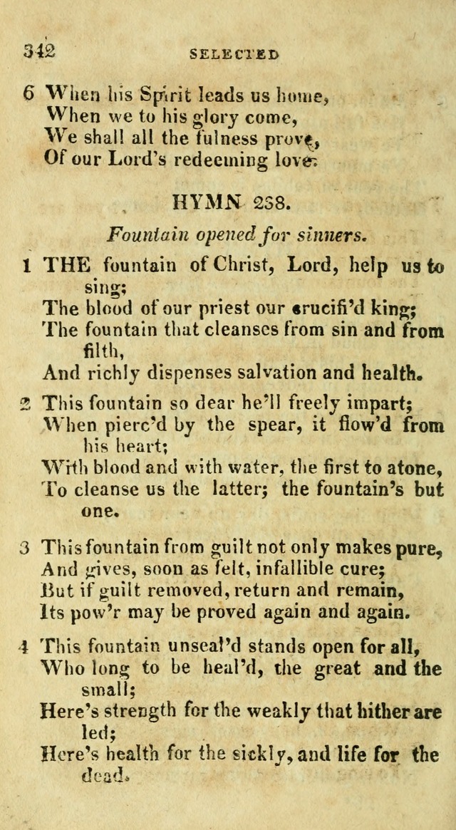 A Selection of Hymns, from the Best Authors page 398
