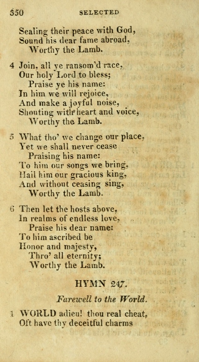 A Selection of Hymns, from the Best Authors page 406