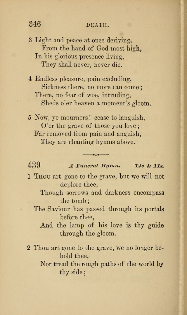 Social Hymn Book: Being the Hymns of the Social Hymn and Tune Book for the Lecture Room, Prayer Meeting, Family, and Congregation (2nd ed.) page 348