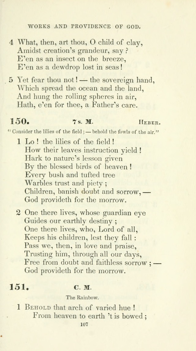 The School Hymn-Book: for normal, high, and grammar schools page 107
