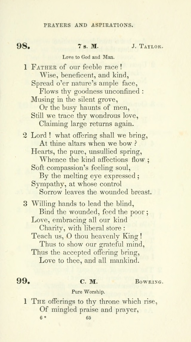 The School Hymn-Book: for normal, high, and grammar schools page 65