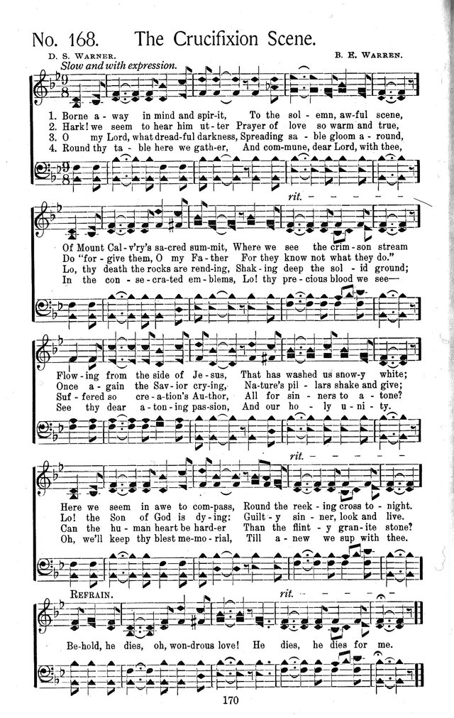 Select Hymns: for Christian worship and general gospel service page 170