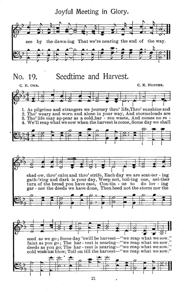 Select Hymns: for Christian worship and general gospel service page 21