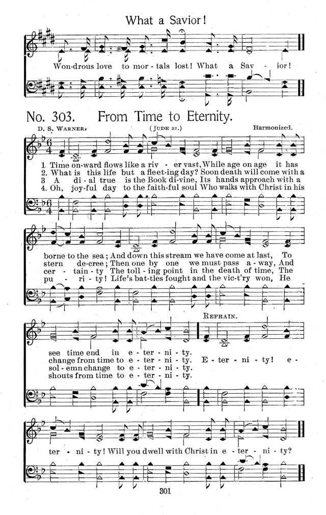 Select Hymns: for Christian worship and general gospel service page 301