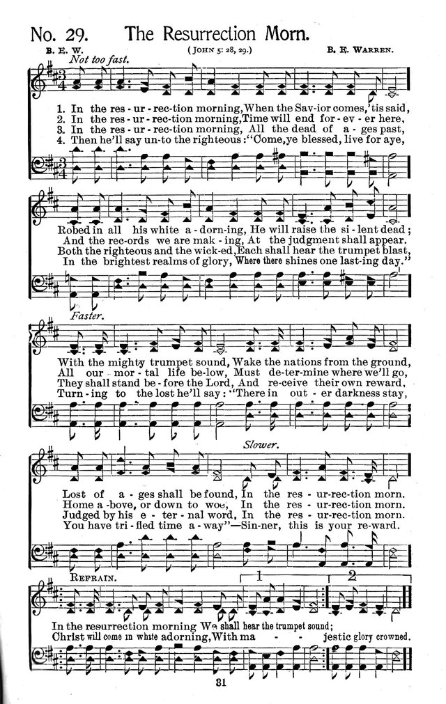 Select Hymns: for Christian worship and general gospel service page 31