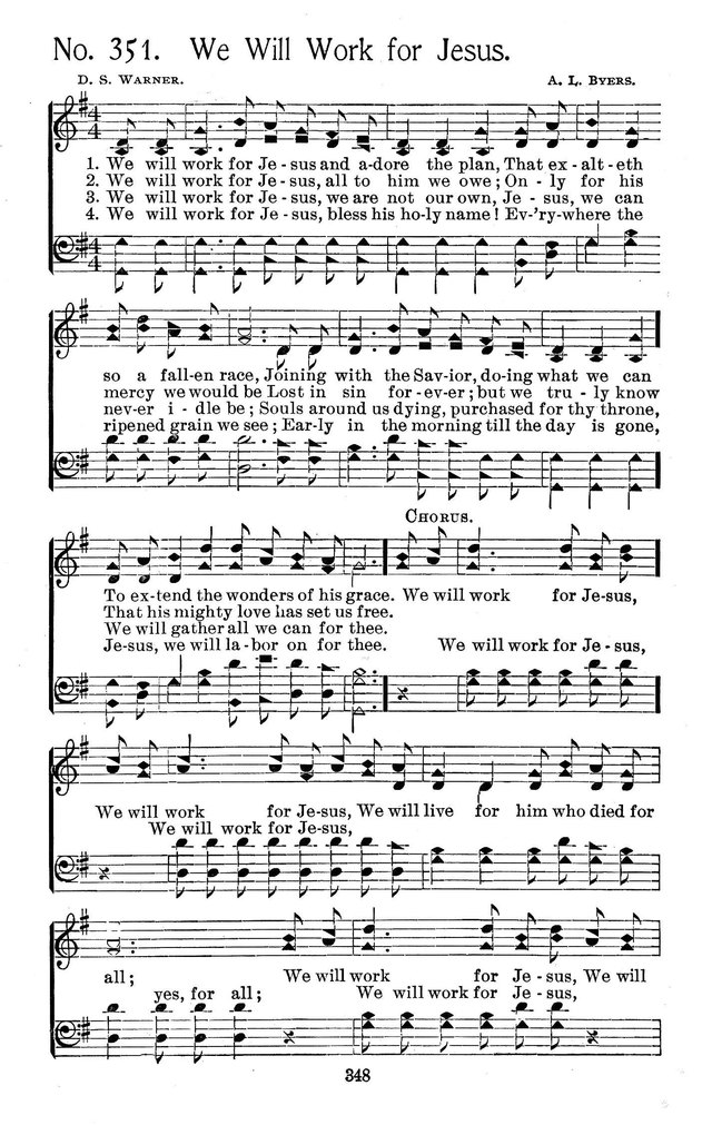Select Hymns: for Christian worship and general gospel service page 348