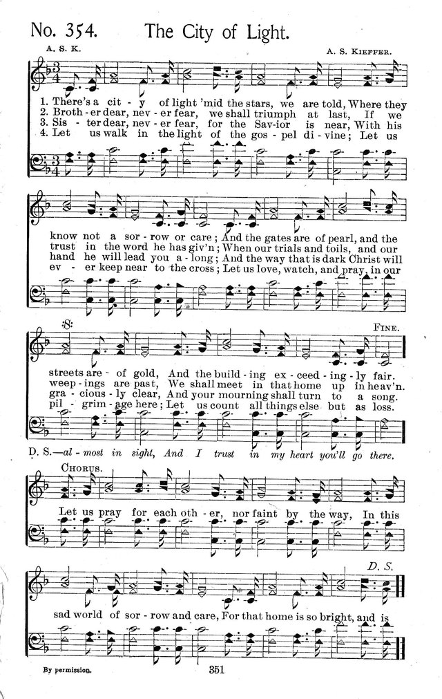 Select Hymns: for Christian worship and general gospel service page 351